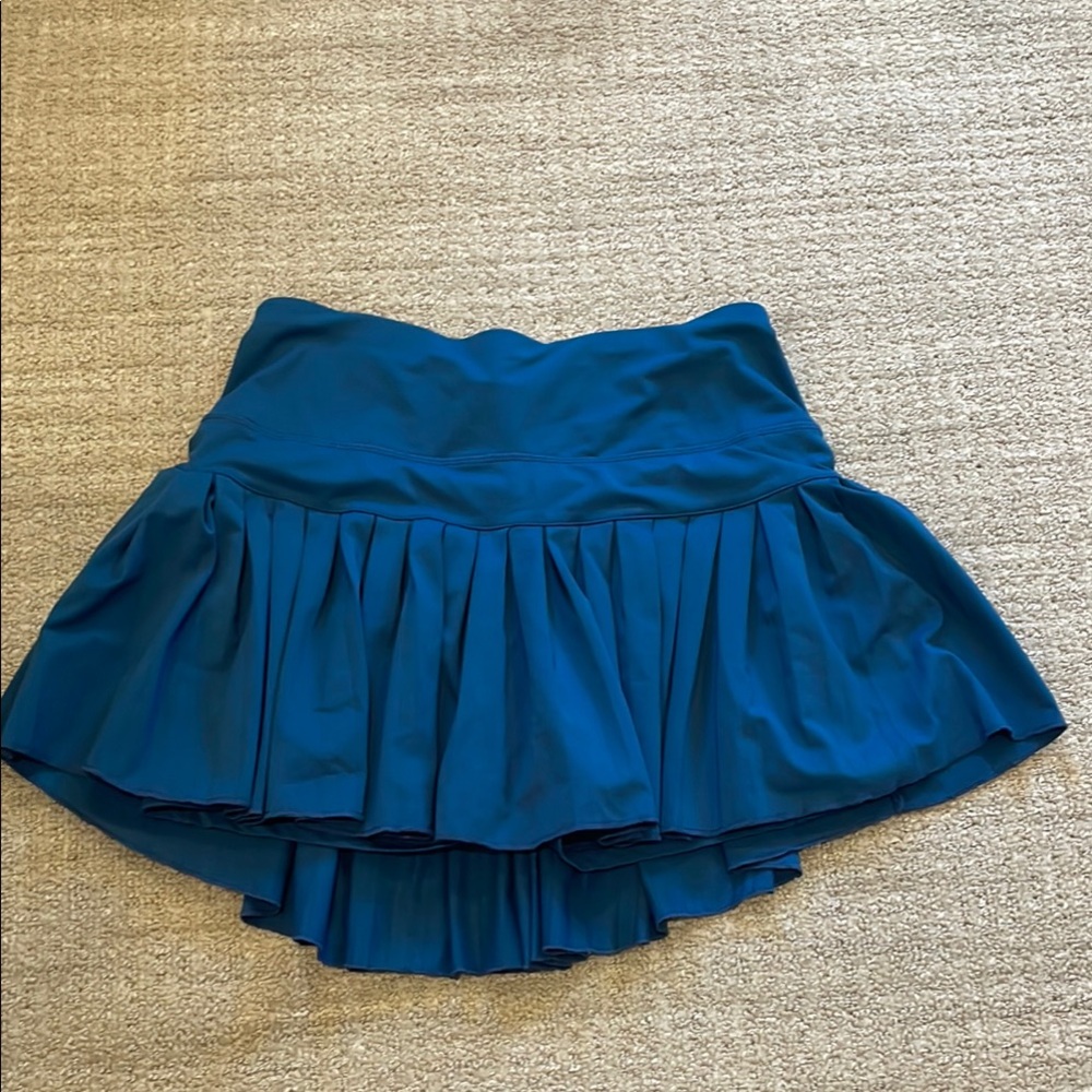 Elegant Blue Gold Hinge Women's Skirt
